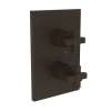 Newport Brass Malvina(R): 1/2" Square Thermostatic Trim Plate with Handle