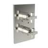 Newport Brass Malvina(R): 1/2" Square Thermostatic Trim Plate with Handle