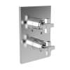 Newport Brass Malvina(R): 1/2" Square Thermostatic Trim Plate with Handle