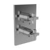 Newport Brass Malvina(R): 1/2" Square Thermostatic Trim Plate with Handle
