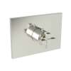 Newport Brass Malvina(R): 3/4" Square Thermostatic Trim Plate with Handle