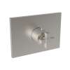 Newport Brass Malvina(R): 3/4" Square Thermostatic Trim Plate with Handle