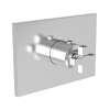 Newport Brass Malvina(R): 3/4" Square Thermostatic Trim Plate with Handle