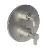 Newport Brass Pardees(R): 1/2" Round Thermostatic Trim Plate with Handle