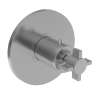 Newport Brass Pardees(R): 3/4" Round Thermostatic Trim Plate with Handle