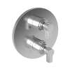 Newport Brass Griffey: 1/2" Round Thermostatic Trim Plate with Handle