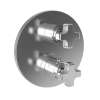 Newport Brass Griffey: 1/2" Round Thermostatic Trim Plate with Handle