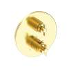 Newport Brass Tolmin(R): 1/2" Round Thermostatic Trim Plate with Handle