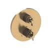 Newport Brass Tolmin(R): 1/2" Round Thermostatic Trim Plate with Handle