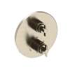 Newport Brass Tolmin(R): 1/2" Round Thermostatic Trim Plate with Handle
