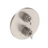 Newport Brass Tolmin(R): 1/2" Round Thermostatic Trim Plate with Handle