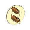 Newport Brass Tolmin(R): 1/2" Round Thermostatic Trim Plate with Handle