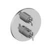 Newport Brass Tolmin(R): 1/2" Round Thermostatic Trim Plate with Handle