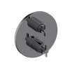 Newport Brass Tolmin(R): 1/2" Round Thermostatic Trim Plate with Handle