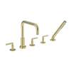 Newport Brass Tolmin(R): Roman Tub Faucet with Hand Shower