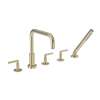 Newport Brass Tolmin(R): Roman Tub Faucet with Hand Shower