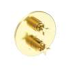 Newport Brass Tolmin(R): 1/2" Round Thermostatic Trim Plate with Handle