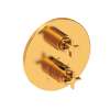 Newport Brass Tolmin(R): 1/2" Round Thermostatic Trim Plate with Handle