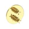 Newport Brass Tolmin(R): 1/2" Round Thermostatic Trim Plate with Handle