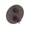 Newport Brass Tolmin(R): 1/2" Round Thermostatic Trim Plate with Handle