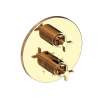 Newport Brass Tolmin(R): 1/2" Round Thermostatic Trim Plate with Handle