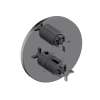 Newport Brass Tolmin(R): 1/2" Round Thermostatic Trim Plate with Handle