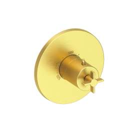 Newport Brass Tolmin(R): 3/4" Round Thermostatic Trim Plate with Handle