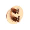 Newport Brass Kimbell: 1/2" Round Thermostatic Trim Plate with Handle
