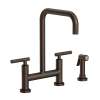 Newport Brass Muncy: Kitchen Bridge Faucet with Side Spray