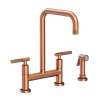 Newport Brass Muncy: Kitchen Bridge Faucet with Side Spray