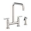 Newport Brass Muncy: Kitchen Bridge Faucet with Side Spray