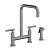 Newport Brass Muncy: Kitchen Bridge Faucet with Side Spray