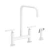 Newport Brass Muncy: Kitchen Bridge Faucet with Side Spray