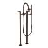 Newport Brass Kimbell: Exposed Tub & Hand Shower Set w/Risers