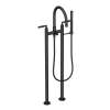 Newport Brass Kimbell: Exposed Tub & Hand Shower Set w/Risers