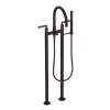 Newport Brass Kimbell: Exposed Tub & Hand Shower Set w/Risers