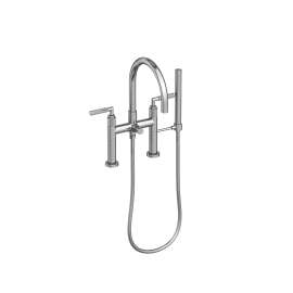 Newport Brass Kimbell: Exposed Tub & Hand Shower Set - Deck Mount