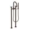 Newport Brass Kimbell: Exposed Tub & Hand Shower Set w/Risers