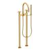Newport Brass Kimbell: Exposed Tub & Hand Shower Set w/Risers