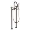 Newport Brass Kimbell: Exposed Tub & Hand Shower Set w/Risers