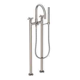 Newport Brass Kimbell: Exposed Tub & Hand Shower Set w/Risers