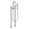 Newport Brass Kimbell: Exposed Tub & Hand Shower Set w/Risers