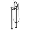 Newport Brass Kimbell: Exposed Tub & Hand Shower Set w/Risers
