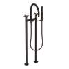 Newport Brass Kimbell: Exposed Tub & Hand Shower Set w/Risers