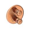 Newport Brass Seaport(R): 1/2" Round Thermostatic Trim Plate with Handle