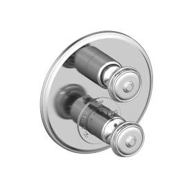Newport Brass Seaport(R): 1/2" Round Thermostatic Trim Plate with Handle