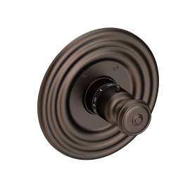 Newport Brass Seaport(R): 3/4" Round Thermostatic Trim Plate with Handle
