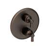 Newport Brass Astor(R): 1/2" Round Thermostatic Trim Plate with Handle