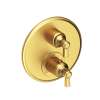 Newport Brass Astor(R): 1/2" Round Thermostatic Trim Plate with Handle