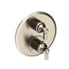 Newport Brass Astor(R): 1/2" Round Thermostatic Trim Plate with Handle